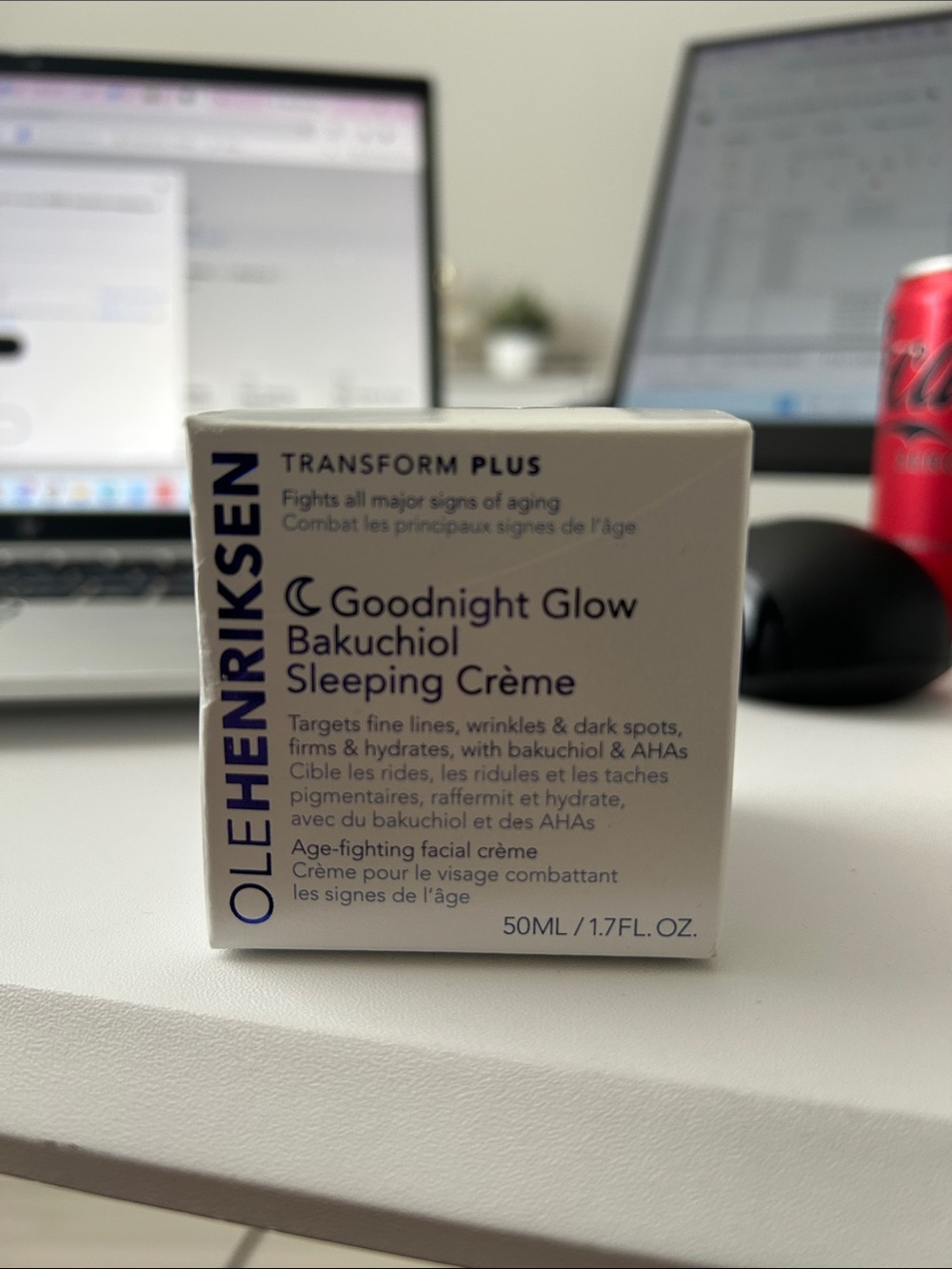 Ole Henriksen Goodnight Glow Bakuchiol Sleeping Crème - White Box